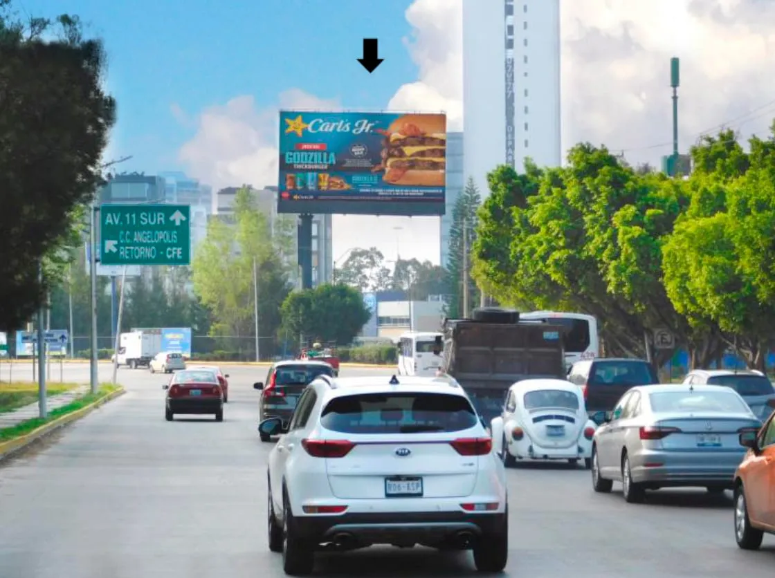 Pantalla LED Andes, Puebla