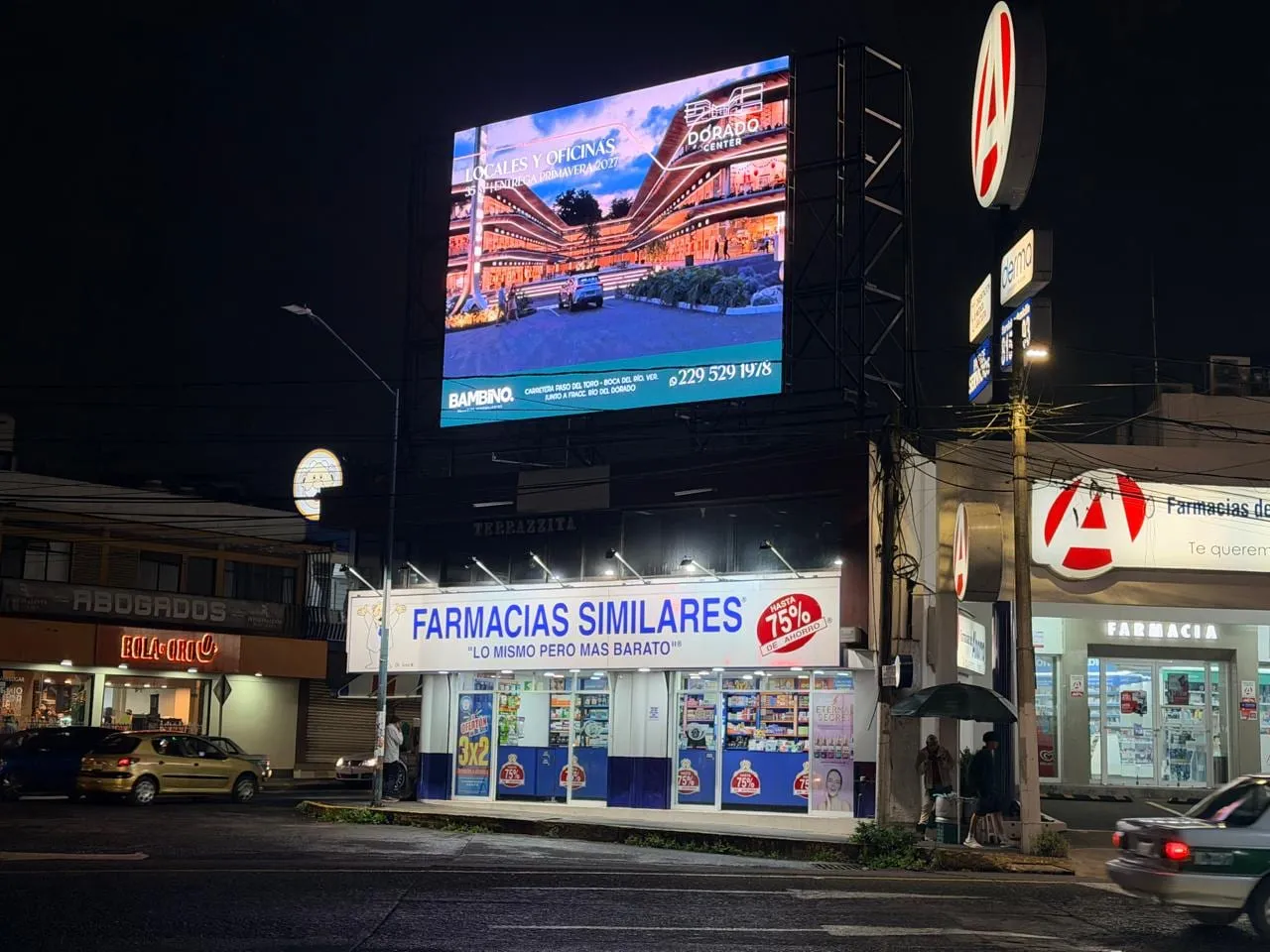 Pantalla LED Av. 20 de Nov., Xalapa