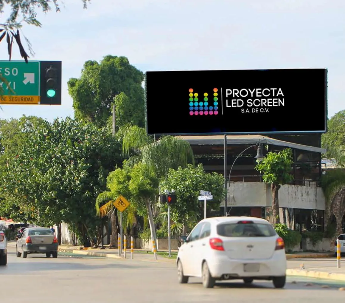 Pantalla LED Av. Cupules, Mérida
